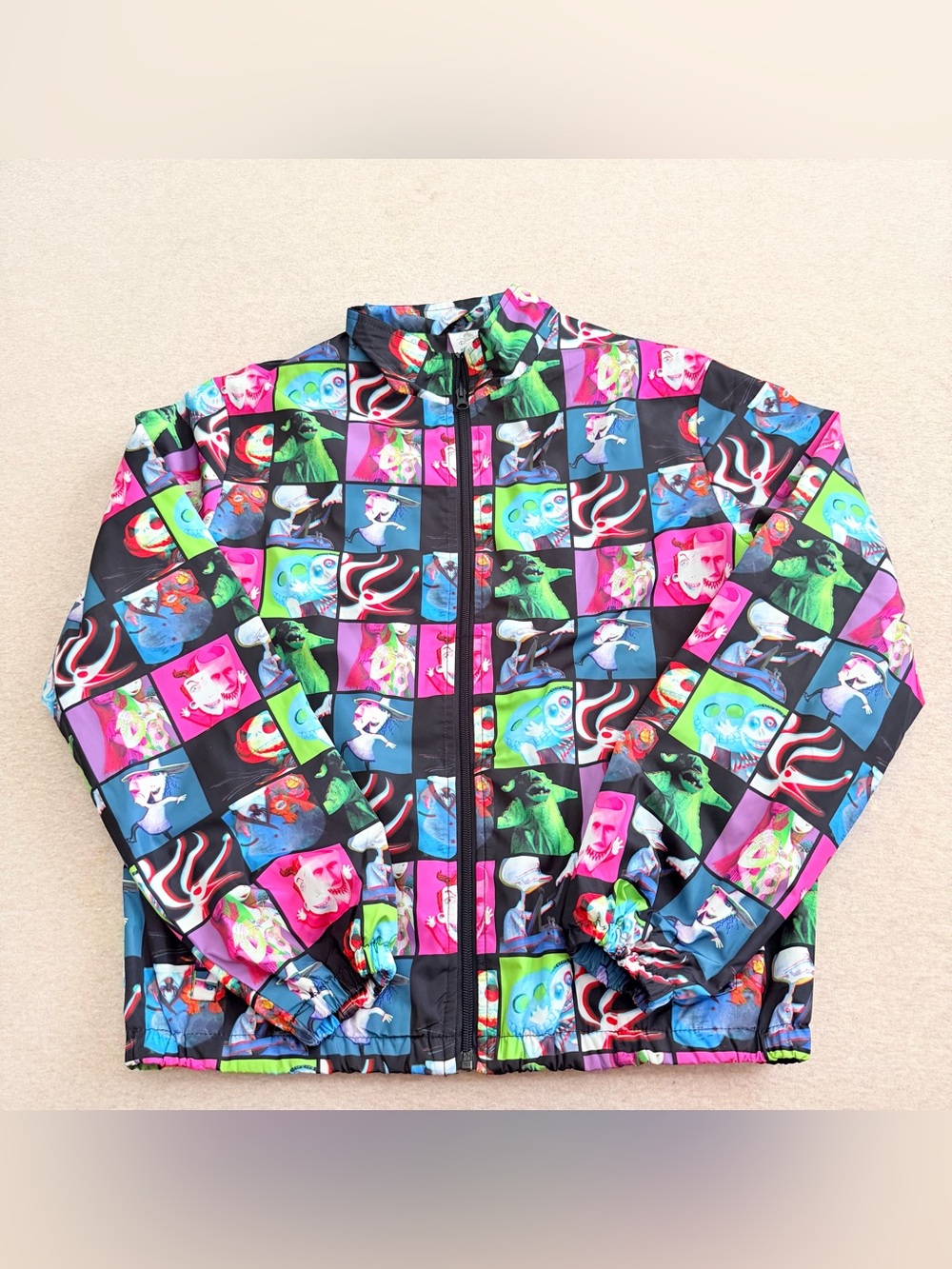 Disney Parks "Nightmare Before Christmas" windbreaker